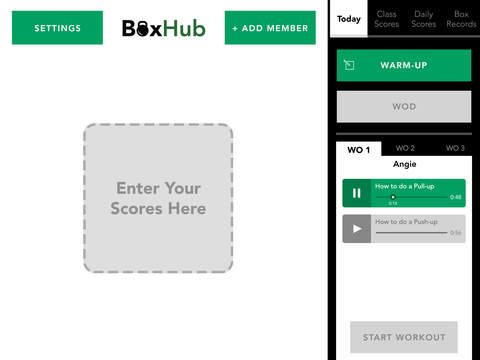 BoxHub Trainer App