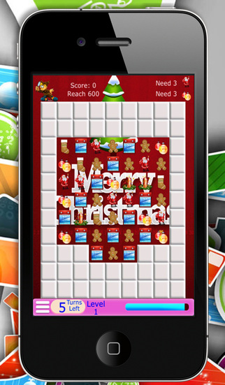 Christmas Kid Puzzle - Fun Candies Swapping Game