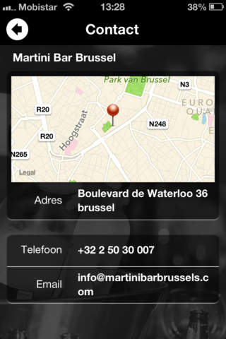 Martini Bar Brussels screenshot 4