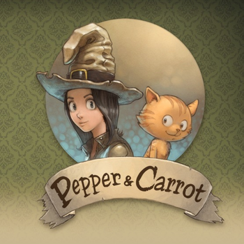 Inked: Pepper and Carrot LOGO-APP點子