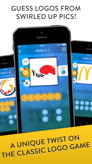 免費下載遊戲APP|Swirly Logos - Guess the Logo, Emblem & Brand Name Quiz Game app開箱文|APP開箱王