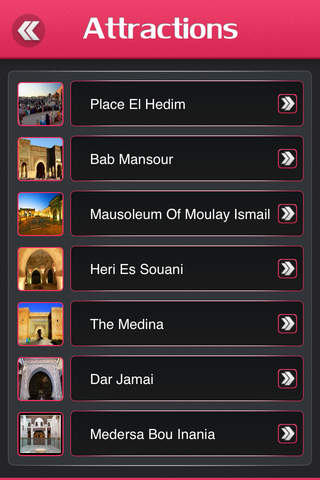 Meknes Offline Travel Guide screenshot 3