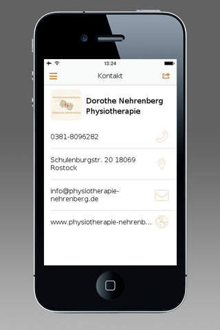 Physiotherapie D. Nehrenberg screenshot 4