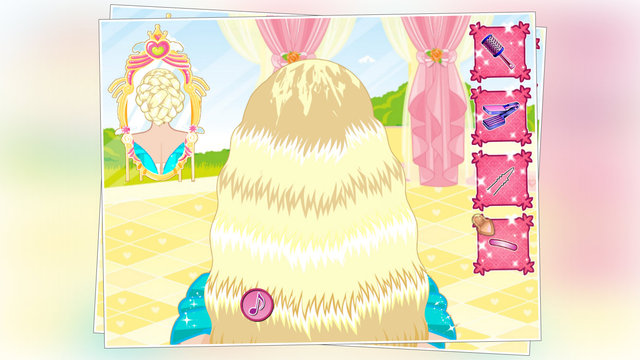 【免費遊戲App】Princess Hairdress-APP點子