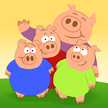 The Traditional Storyteller - The Three Little Pigs LOGO-APP點子