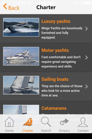 Yacht Charter Croatia screenshot 2