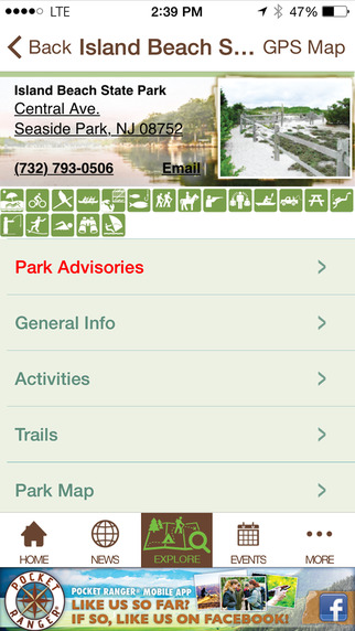 【免費旅遊App】New Jersey State Parks & Forests Guide- Pocket Ranger®-APP點子