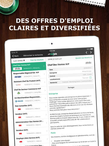 【免費商業App】Keljob : Offres d’emploi en France en CDI, stage et intérim-APP點子