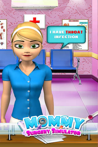 Mommy Surgery Simulator - ENT Doctor screenshot 2
