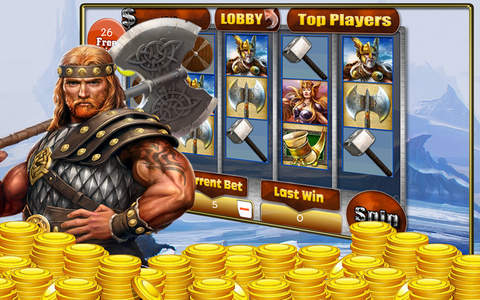 AAA Viking’s treasure – Ancient progressive Casino slots machine screenshot 2