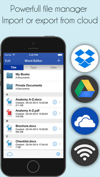 【免費生產應用App】iWord Processor Pro for Microsoft Office + PDF Professional-APP點子