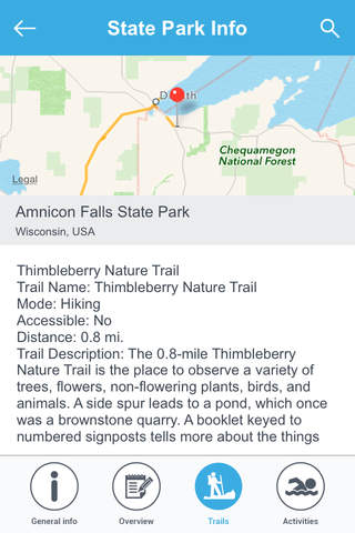 Wisconsin National Parks & State Parks screenshot 3