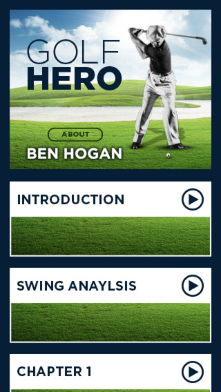 Ben Hogan-Five Lessons on the Tee Shot Putting Driving by Golf Hero