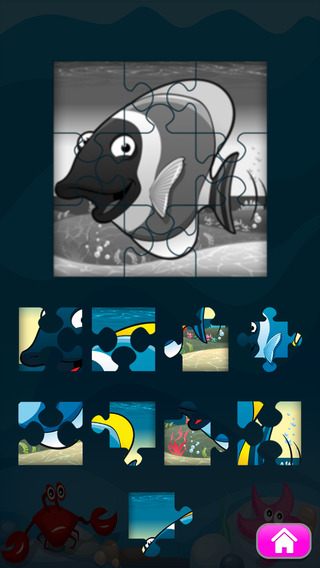 【免費遊戲App】Underwater Coloring Plus Puzzle - Color the Underwater World & Solve Puzzles-APP點子