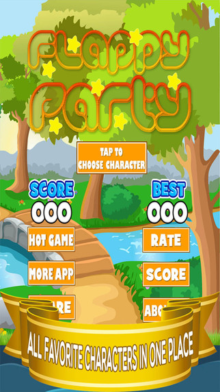 【免費遊戲App】Flappy Party Rock - Bring Cute Real Characters to Hit or Fall Game FREE-APP點子