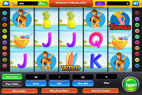 Macau Slots Excursion - Free Slots with Multiline Reels and Spins screenshot 4