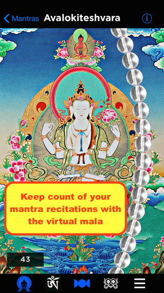Buddhist Mantra Mala