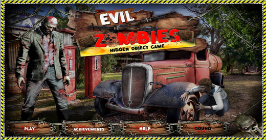 Evil Zombies - Free Hidden Object Games