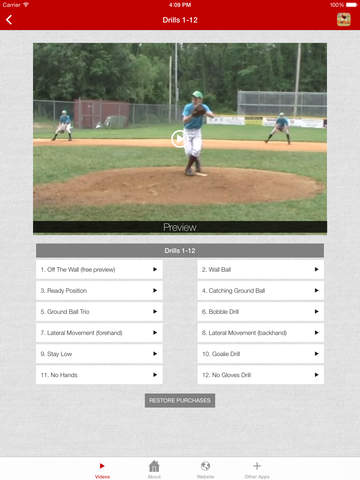 免費下載運動APP|Baseball Fielding Drills and Techniques app開箱文|APP開箱王