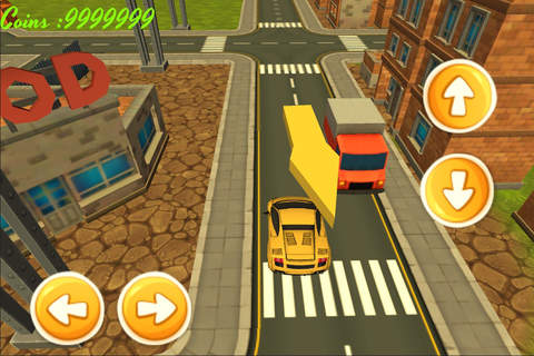 111 Driving Mania - Car Driving Cartoon Style 3d Game screenshot 2
