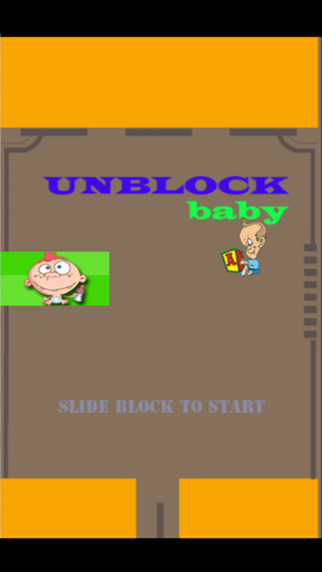 Unblock Baby Slide the block for kids children