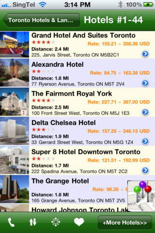 Toronto Hotel screenshot 2