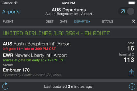FlightBoard – Live Flight Departure and Arrival Status screenshot 4