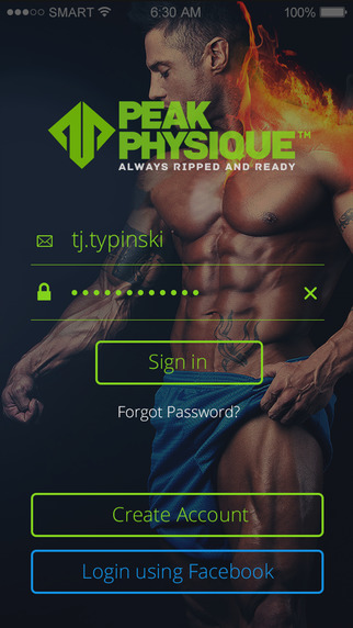 Peak Physique - Bodybuilding Progress Meal Macro Tracker Elite Fitness Social Network