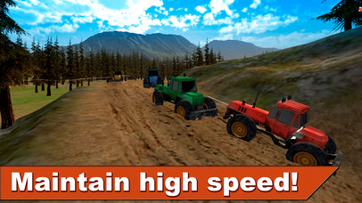 Farming Tractor Racing 3D Full screenshot 3