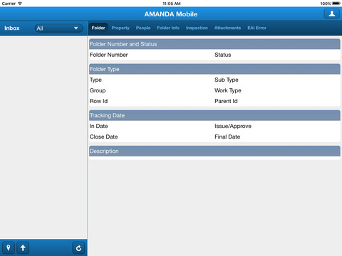 Inspector App (AMANDA 6) screenshot 3