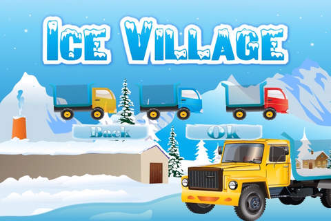 Ice Village - Truck Delivery Race screenshot 2