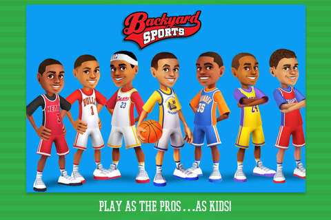 Backyard Sports NBA Basketball 2015 screenshot 2