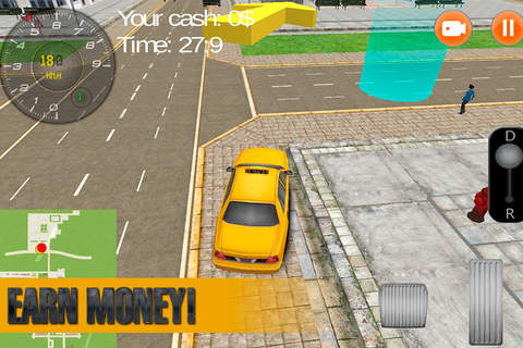 City Taxi: Driver Simulator 3D screenshot 4
