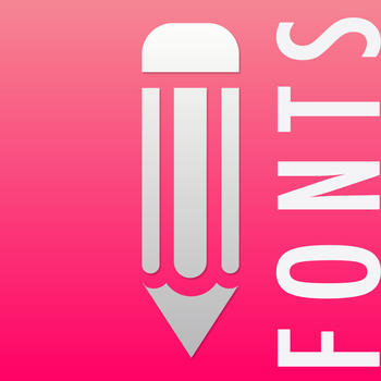 Fonts list LOGO-APP點子