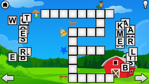 【免費遊戲App】Crossword Game For Kids-APP點子