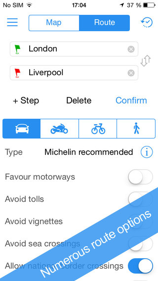 【免費交通運輸App】ViaMichelin - Route planner and maps-APP點子