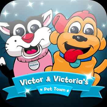 Victor and Victoria's Pet Town (SA) LOGO-APP點子