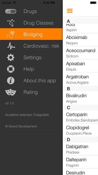 【免費醫療App】CoaguSafe - Coagulation and invasive procedures-APP點子