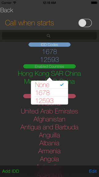 【免費生產應用App】IDD Dialler - Make an International Call in the blink of an eye-APP點子