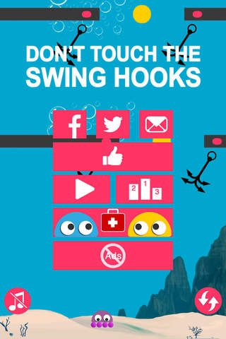 Don't Touch The Swing Hooks - Jellyfish Crush screenshot 4