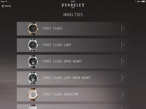 Perrelet Trade Catalogue screenshot 3