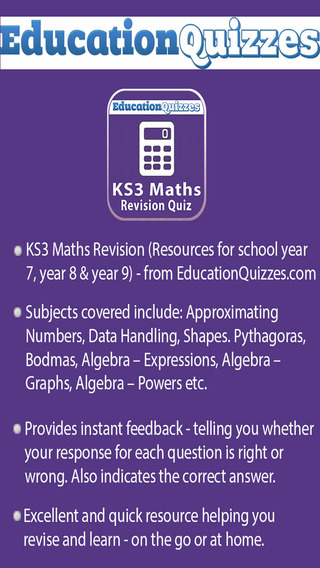 KS3 Maths Revision From Education Quizzes