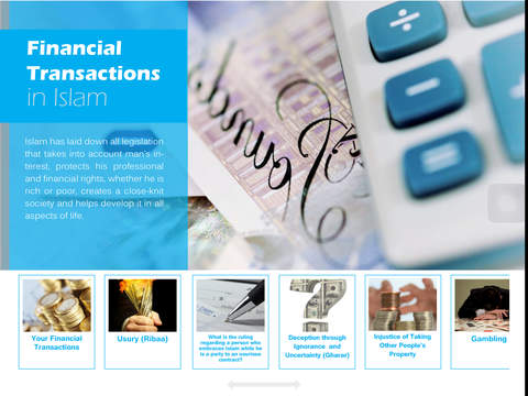 Financial Transactions In Islam