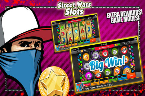 Street Wars Slots - Progressive Pokies Machine screenshot 4