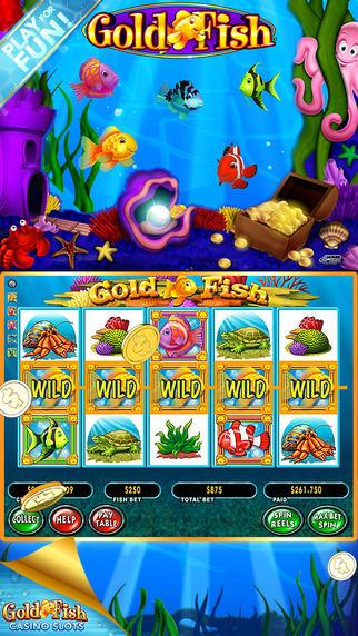 【免費遊戲App】Gold Fish Casino Slots-APP點子