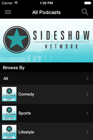 Sideshow Network Podcasts screenshot 4