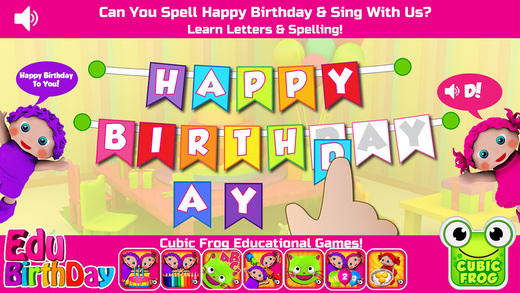 【免費遊戲App】Preschool EduBirthday - Free Fun Educational Games for Toddlers and Kindergarten Children!-APP點子