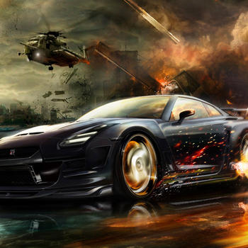 Road Riots 3D : Real Car War Racing Game LOGO-APP點子