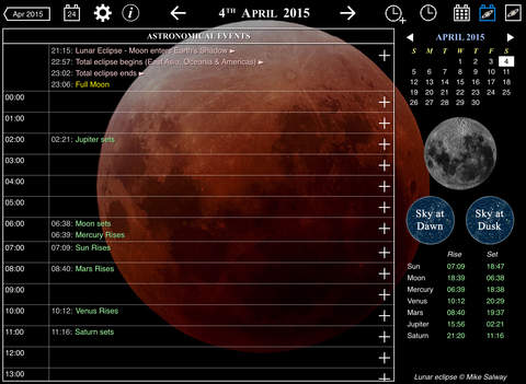 Astronomy Calendar 2015 screenshot 3
