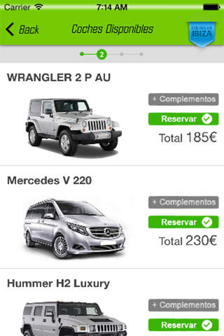Exclusive Rental Cars Ibiza screenshot 2